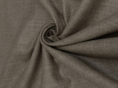 Suiting Poly jute fabric is a   blend of natural jute fibers and synthetic polyester olive beige color [18641]