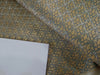 Brocade fabric silver grey with metallic gold jacquard 44" wide BRO820[5]