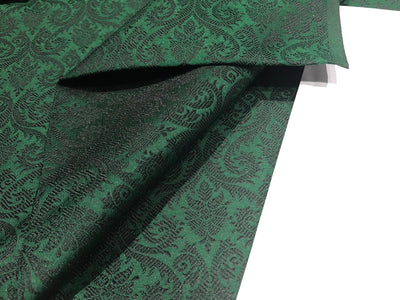 Brocade fabric 44" wide BRO933 available in 10 colors RUSTY ORANGE/MUSTARD BROWN/ TEAL BLUE/INK BLUE/ BLACK GREY /BRIGHT YELLOW /EMERALD GREEN/ROYAL BLUE/RED WINE AND PARROT GREEN