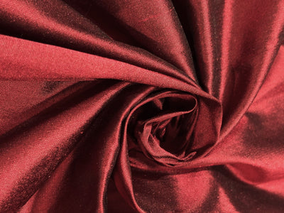 Silk Dupioni fabric 54 inches wide- RED X BLACK  color DUP62[1]
