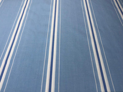 100% Cotton Yarn Dyed Stripe 58" wide available in 3 colors pink and white/green and white/ blue and white and multicolor