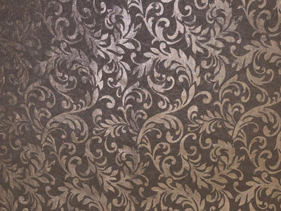 Mull  Cotton Chanderi Fabric embossed 44&quot; wide available in 2 colors black and white [18499/500]