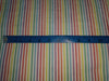 100% Cotton Fabric Multi color stripe 58" wide