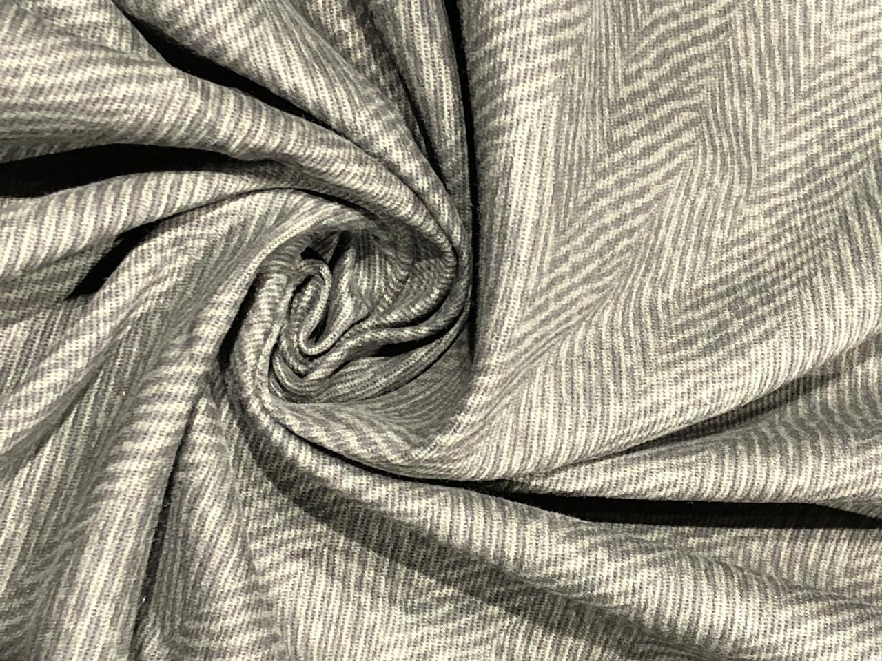 Wool  70% Nylon 30% Fabric camel color zig zag stripe [17725]