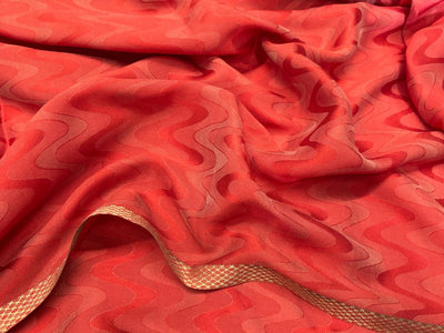 100% silk crepe 16 momme JACQUARD two tones available in 3 colors teal/navy , green/burgundy ,red/gold 44" wide [18369/70/71]