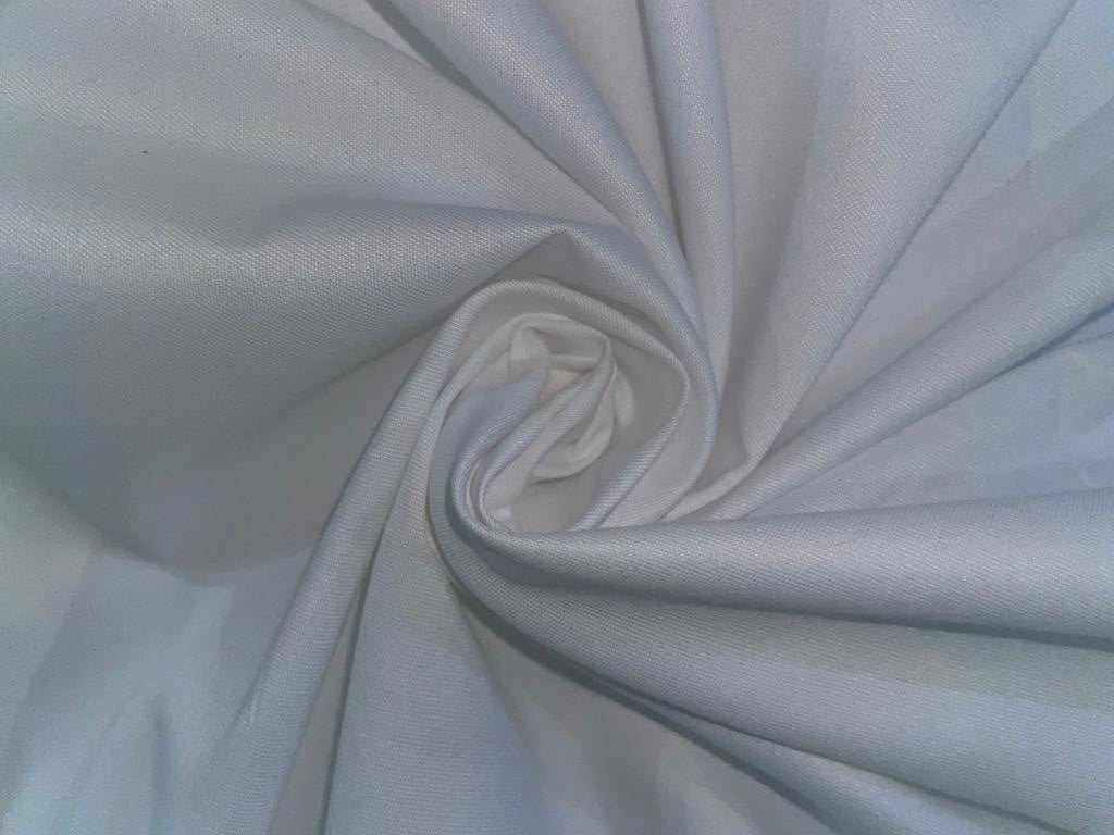 100% Cotton americano  58" WIDE available in 2 colors white and blue