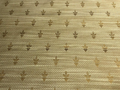 Silk Brocade fabric GOLD X GOLD JACQUARD geometric with gold motifs BRO1015[5]