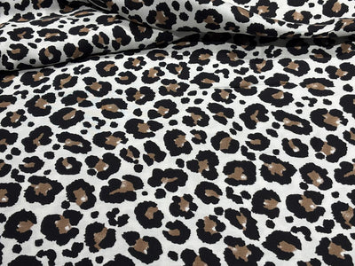 Viscose TWILL cheetah print 58" [18269]