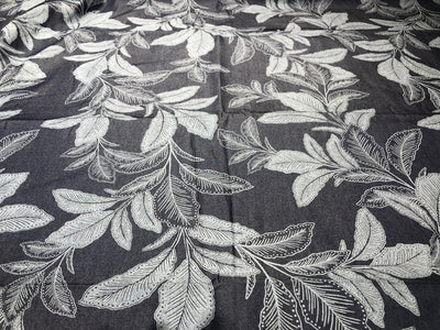100% Cotton Denim  Fabric 58" wide  PRINT FLORAL [17720]