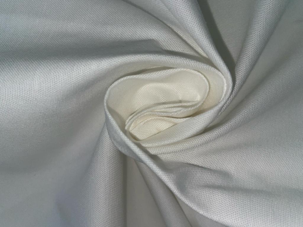 100% cotton lycra oxford weave white colour plaids 53" wide [15528]