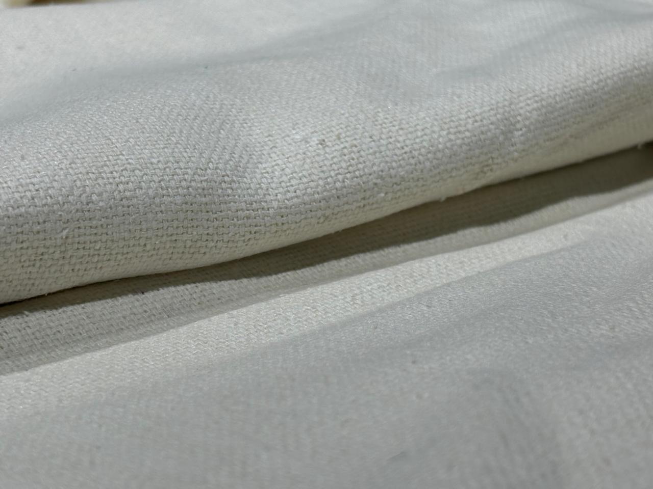 100% Silk Matka ivory colour 44" wide [17786] dyeable