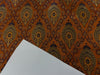 Silk Brocade fabric  44" wide available in 4 colors gold/orange/green and brown BRO901[1-4]