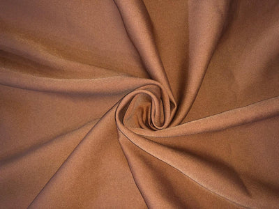 Scuba Crepe Stretch Jersey Knit Dress Fabric ~58" wide available in 3 colors lilac, garnett brunette and burnt sienna brown