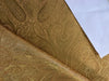 Silk Brocade fabric Paisleys gold x metallic gold Color 44" wide BRO712[5]