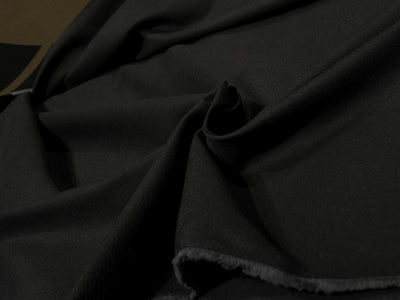 Denim Spandex Cotton with strecth Fabric 54" wide Black [18230]