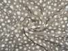 Chiffon printed fabric DOTS 57" wide available in four colors grey, green, beige and pink [14032-14035]