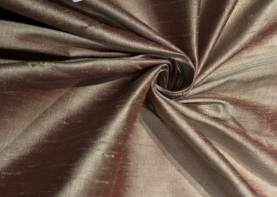 100% Pure silk dupioni fabric red x cream  color 54" wide with slubs MM129[1]