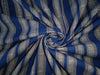 100% Cotton jacquard herringbone Fabric 58" wide available in two colors blue and mustard