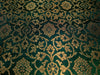 Brocade fabric FLORA,L with metallic gold 44" wide available in 3 colors BRO889 [green/watermelon red/blood red]