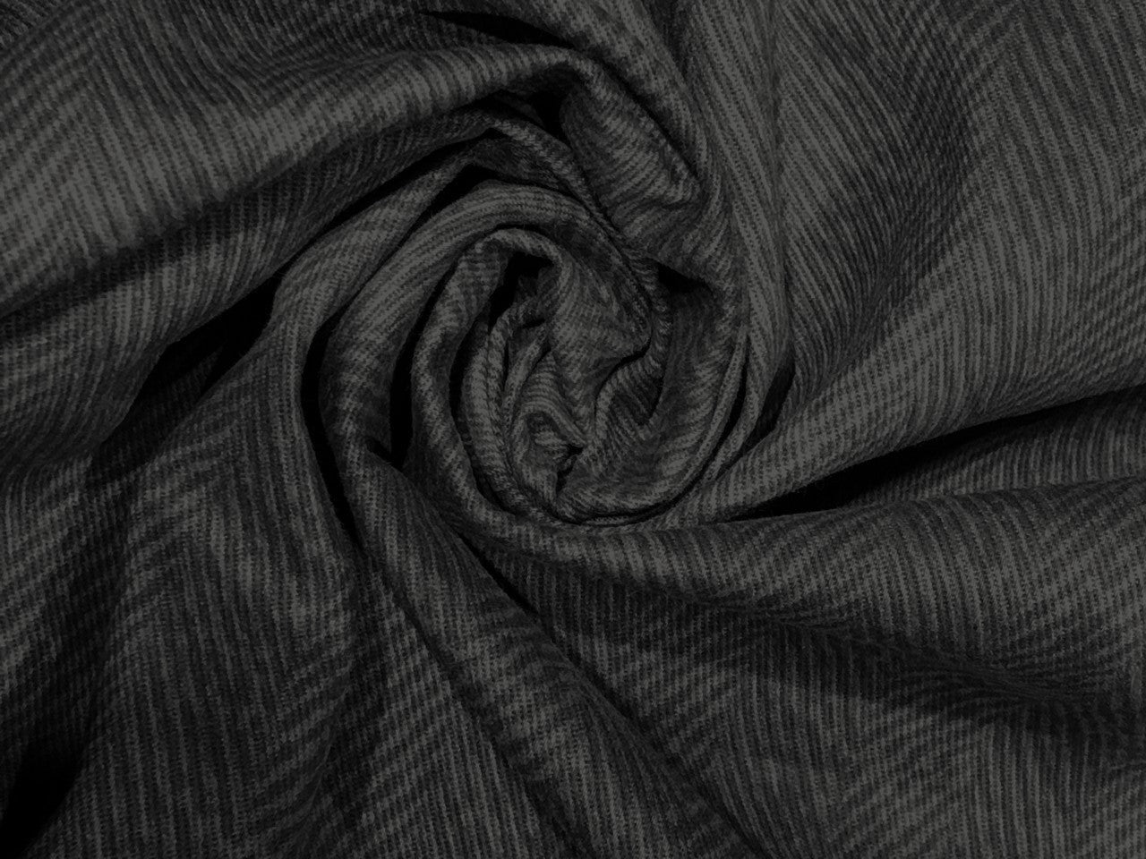 Denim  Twill zigzag print [17712]