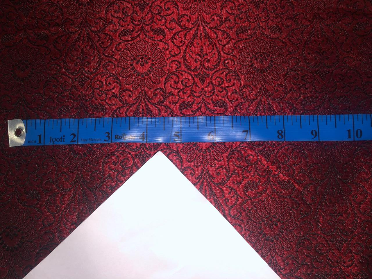 BROCADE MAROON X BLACK COLOUR 44" wide available in 4 colors red,purple,green and blue BRO327[1/2/3/4]