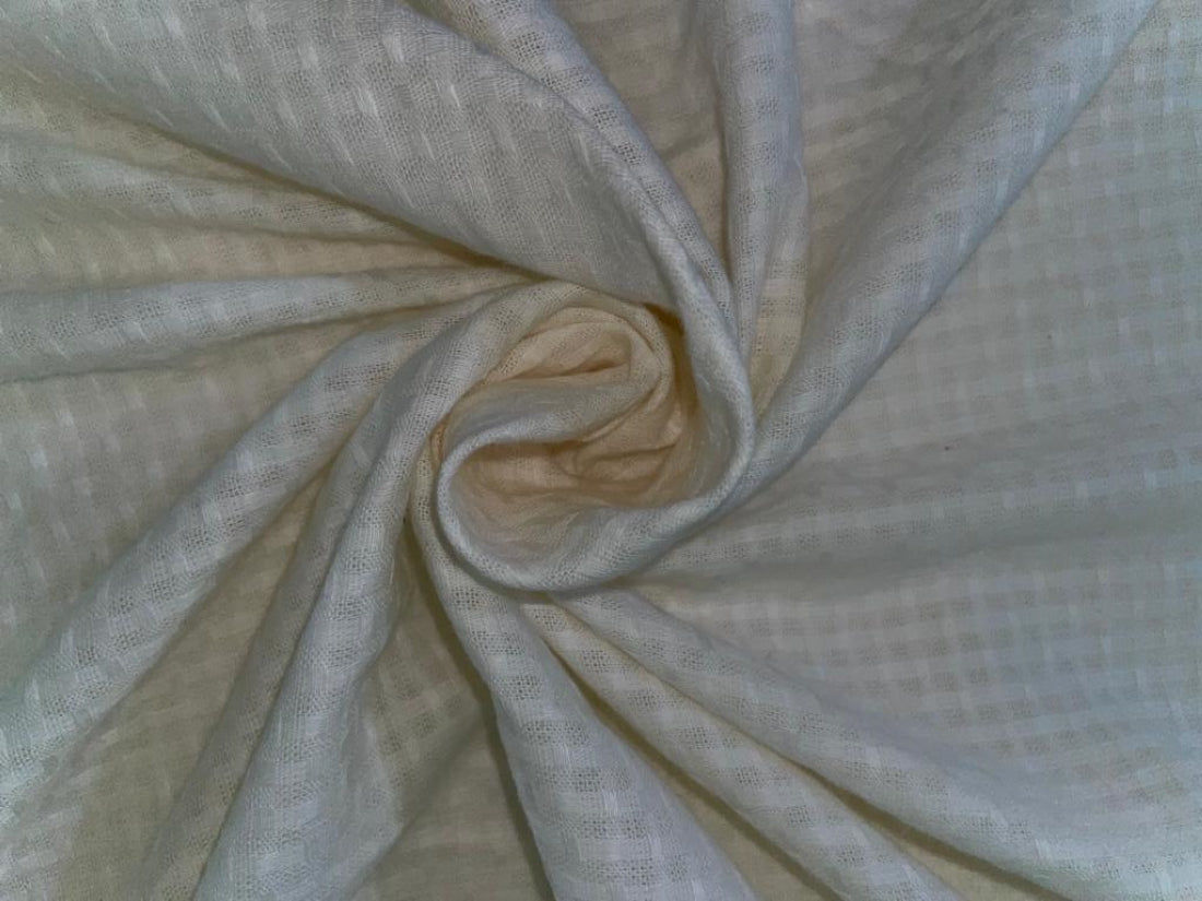 100 % Cotton Basket Weave Fabric 58" wide Dyeable