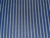 100% Cotton Denim  STRIPE Fabric 58" wide available in two shades dark denim/light denim(13064/65/15356)