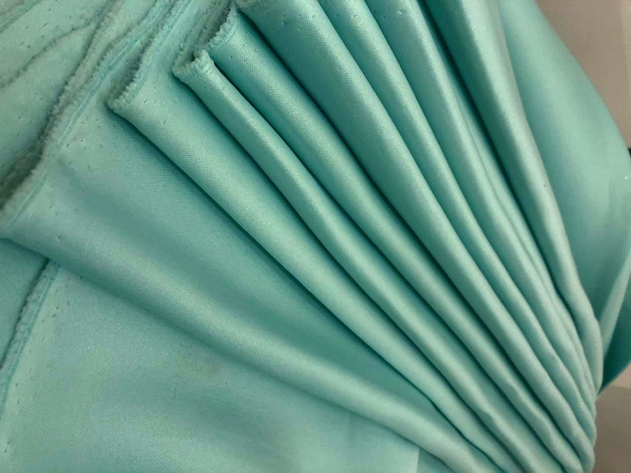 Scuba /Neoprene Lycra fashion wear Mint green Color 2 MM thick Dress fabric 58" wide[12115]