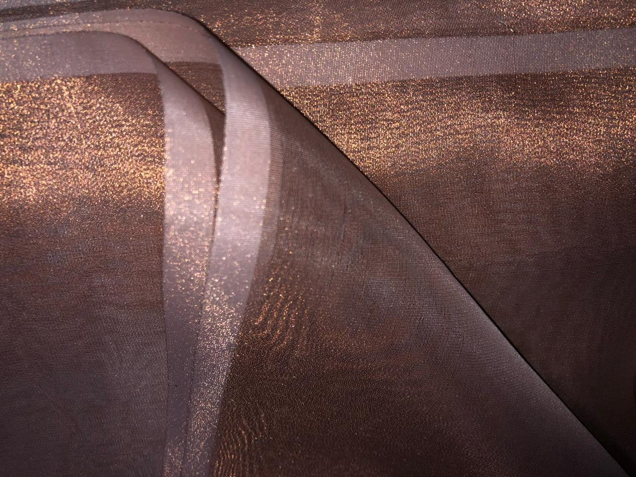 Tissue fabric 44" wide available in 12 colors PURPLE GREEN RUST MAJENTA GOLD SILVER GREY NUDE PINK GREENY GOLD WHITE GOLD GOLD GOLD GOLDEN YELLOW AND  BRONZE