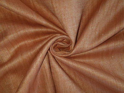 VISCOSE / SILK PASHMINA FABRIC PEACH COLOUR 44" wide