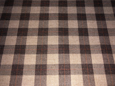 Light weight Suiting plaids TWEED Fabric 58" available in 4 COLORS BEIGE BROWN PLAIDS, CHARCOAL GREY /SILVER GREY PLAIDS/ROYAL BLUE/RED/NAVY,ROYAL BLUE/TAN [15656-15659]