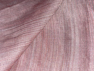 Silk Chiffon stripe fabric multi color 44" wide [15445]