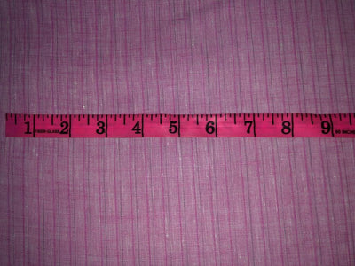 100% Linen stripe 60's Lea Fabric 58" wide pink stripes in 2 styles [15719/20]