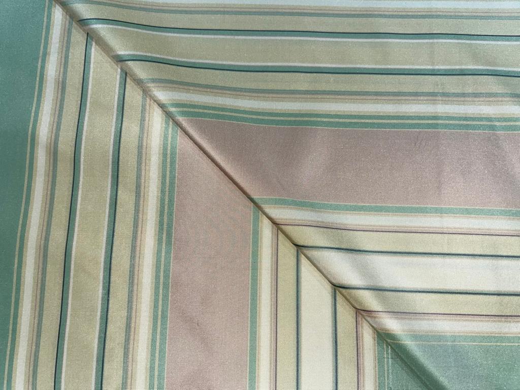 Multi Colour Stripe Silk Taffeta~54&quot; wide TAF#S26[1]