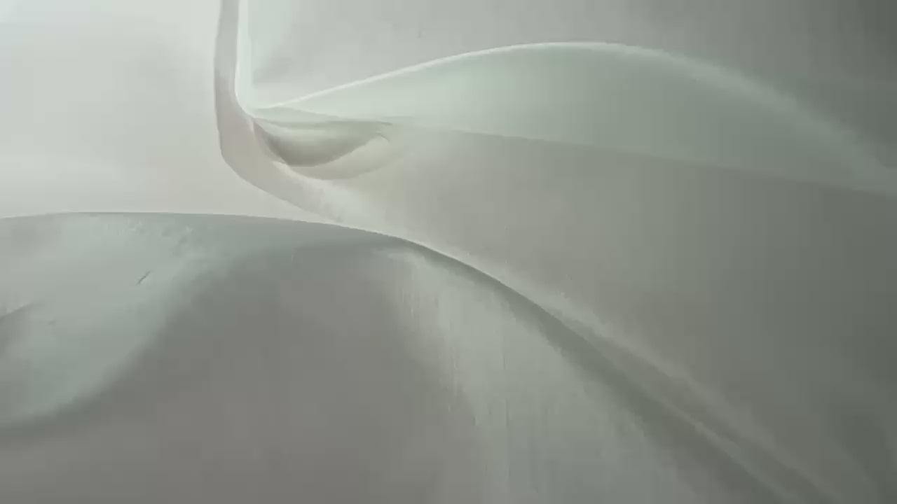 100% silk organza satin dyeable