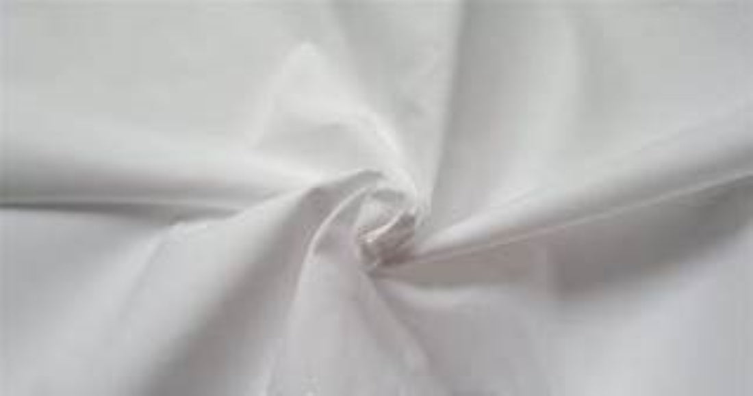 100% cotton fabric poplin 58" wide DYEABLE [10525]