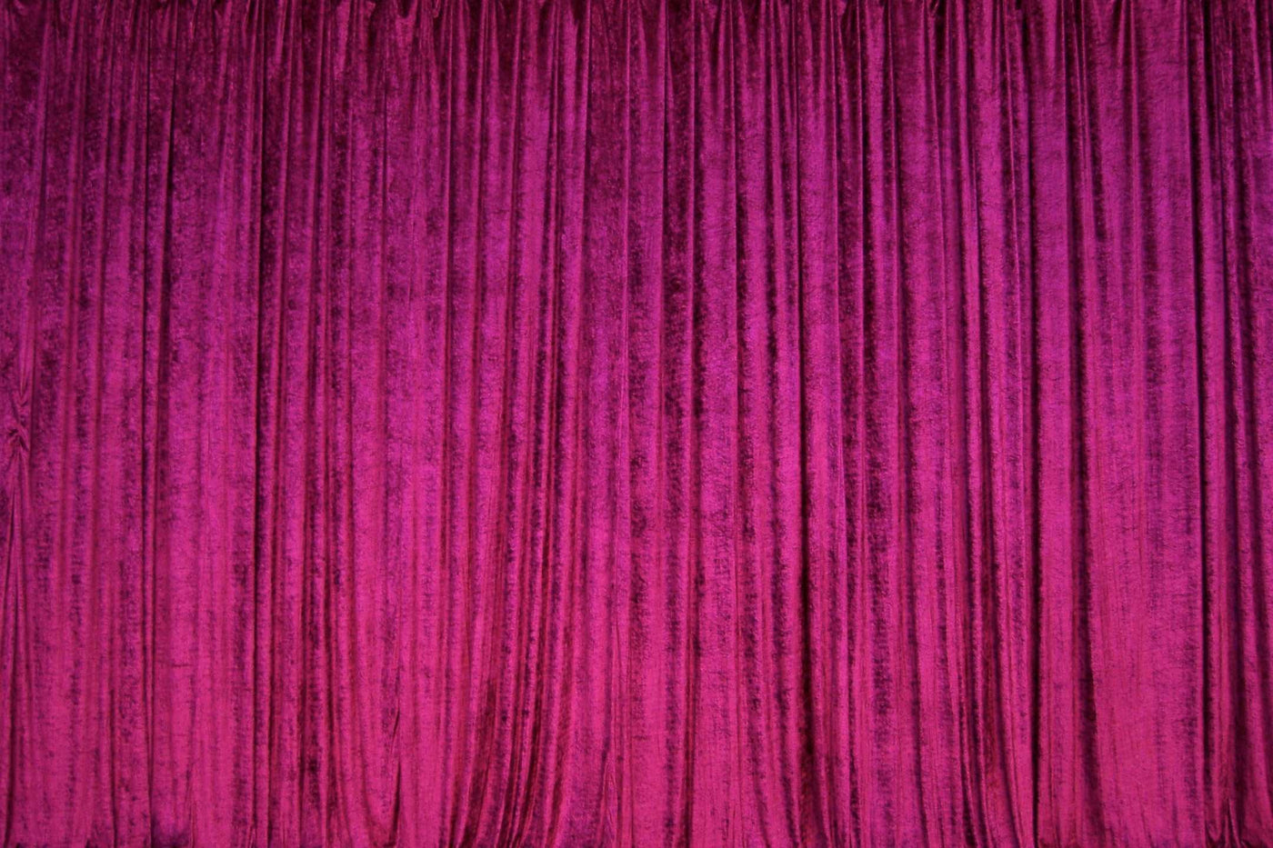 100% Chinese Plush Silk Magenta Pink Velvet Fabric ~ 44&quot; wide