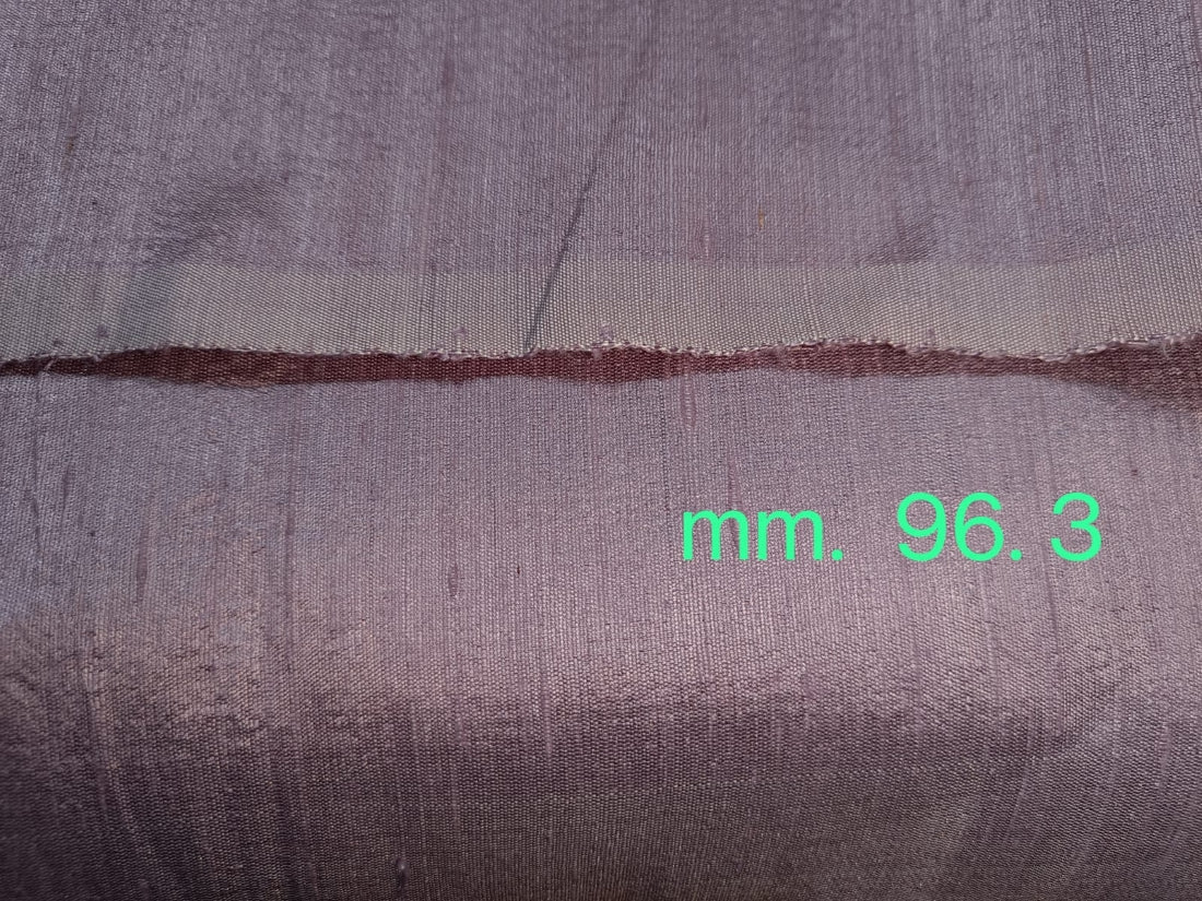 100% pure silk dupioni fabric LILAC 54" with slubs