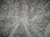 Ivory Color Devore Polyester Viscose Burnout Velvet fabric ~ 44&quot; wide