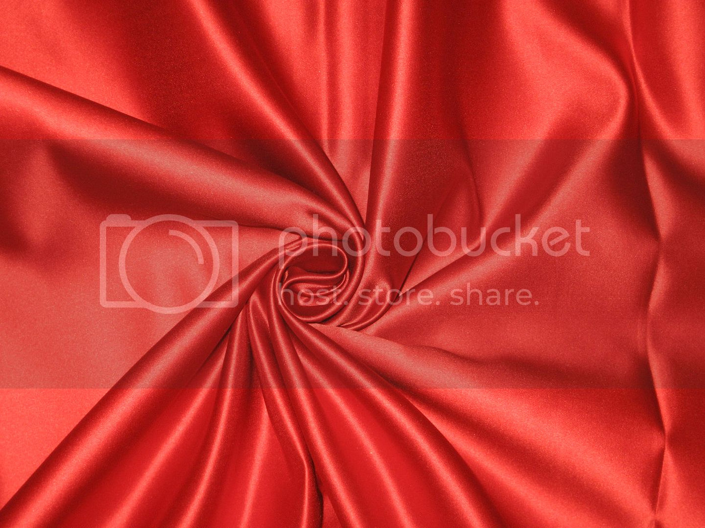 Hot Red colour Silk Dutchess Satin fabric 58" wide