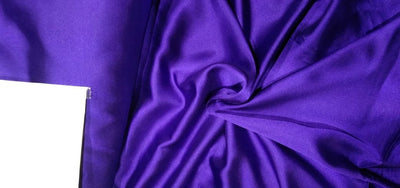 Purple viscose modal satin weave fabric ~ 44&quot; wide.(78)