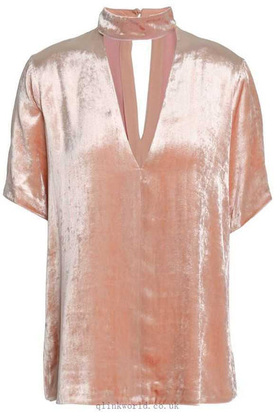 100% Micro Velvet Light Pink Fabric ~ 44&quot; wide [8724]