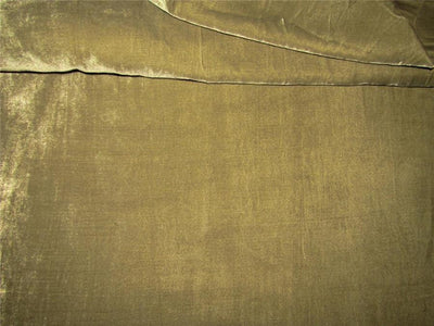 100% Micro Velvet Silky Beige Fabric ~ 44&quot; wide [8726]