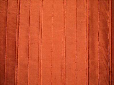 100% silk dupion stripe burnt orange 54&quot; wide DUPS60[4]