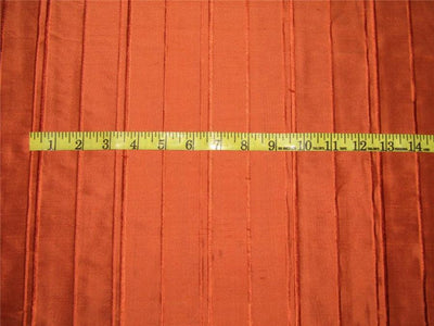 100% silk dupion stripe burnt orange 54&quot; wide DUPS60[4]