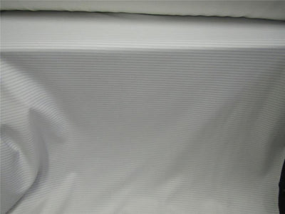 White neoprene/ striped scuba thin fabric ~ 59&quot; wide