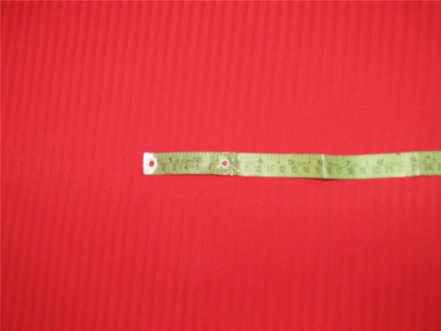 Red neoprene/ striped scuba thin fabric ~ 59&quot; wide[8767]
