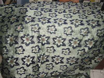Brocade fabric navy /mint x metallic gold color 60&quot; wide Bro616[1]