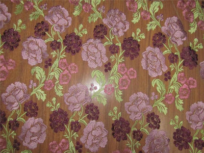 heavily embroidered net fabric light olive x multi color 44&quot;wide