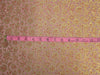 Brocade fabric dusty rose pink x metallic gold color 44&quot; wide